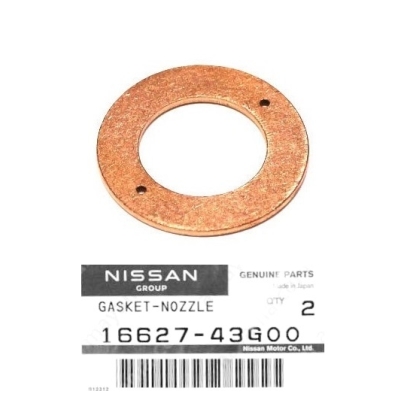 NISSAN NAVARA PICKUP D21 2.5 D 85- USZCZELKA PODKŁADKA WTRYSKIWACZA OE 16627-43G00